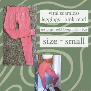 gymshark - vital seamless leggings